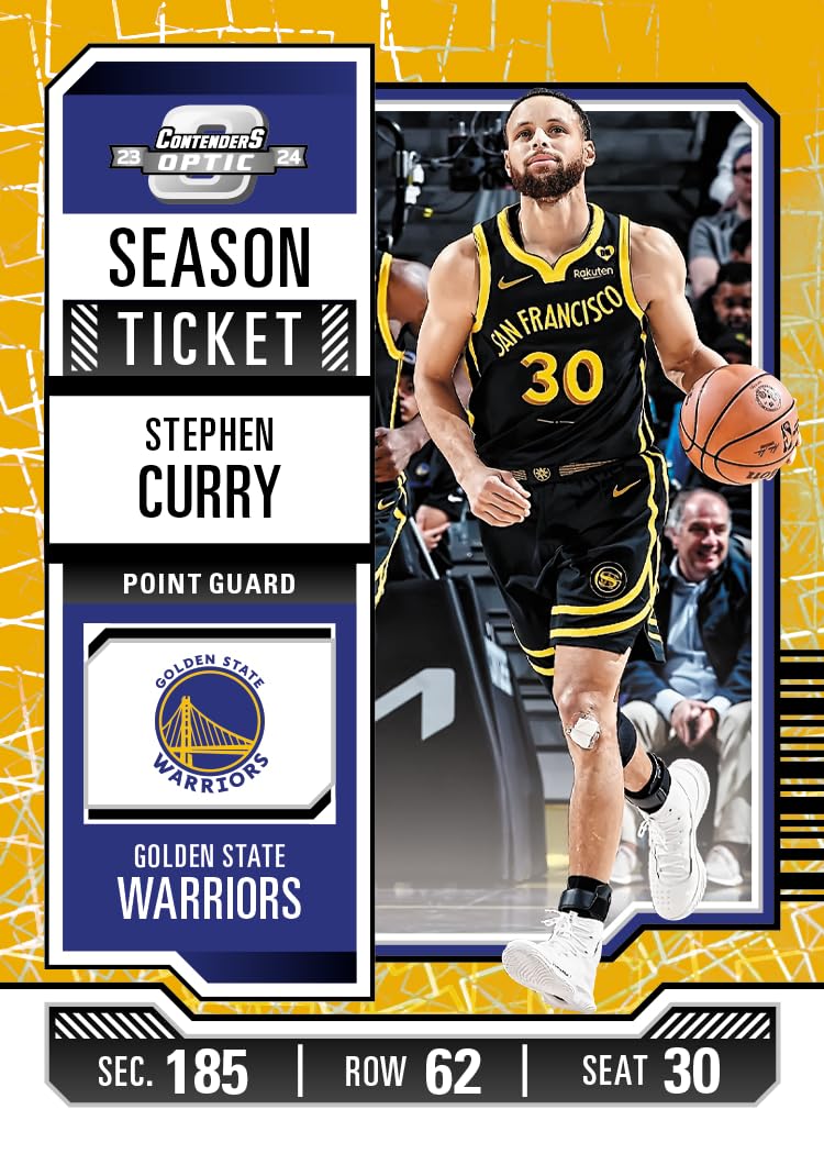 2023-24 Panini Contenders Optic NBA-Sammelkartenbox (Hobby) (1 Autogramm)