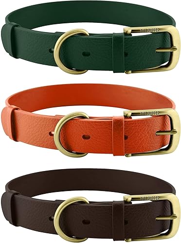 Miniatura 8 de Tuff Pupper Collar clásico para perro resistente 10 veces más fuerte que el cuero collar de perro 100  impermeable y a prueba de olores accesorios