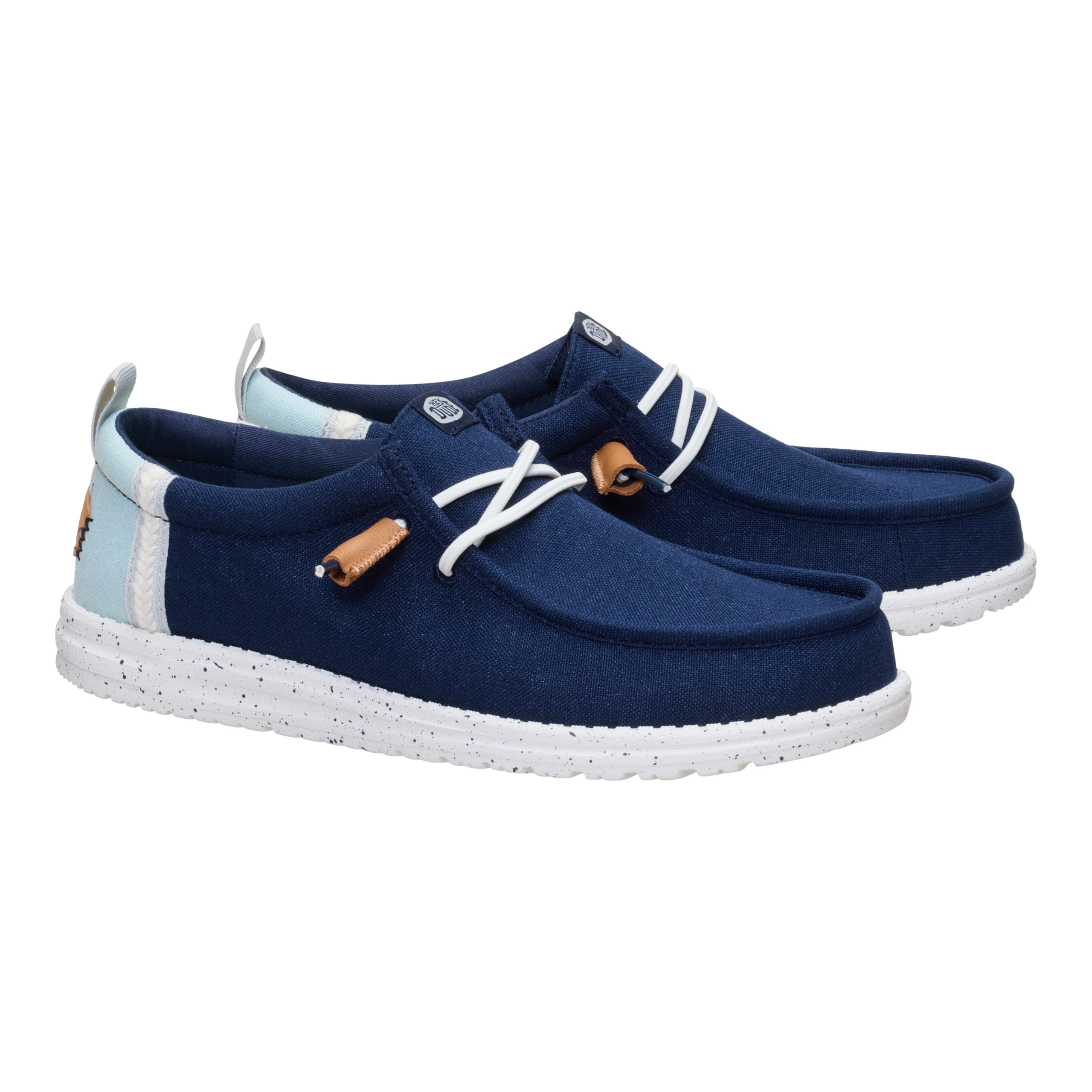 HEYDUDE Slip On Wally Summer Linen 4UX - Navy 41