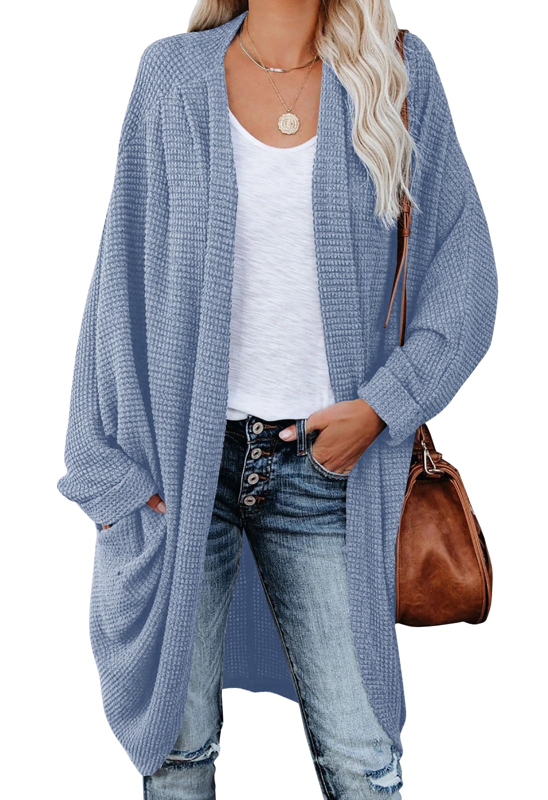 Batwing Oversized Knit Cardigan