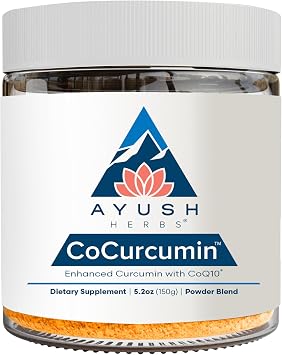 Ayush Herbs CoCurcumin Drink Mix, 5.2 Ounces
