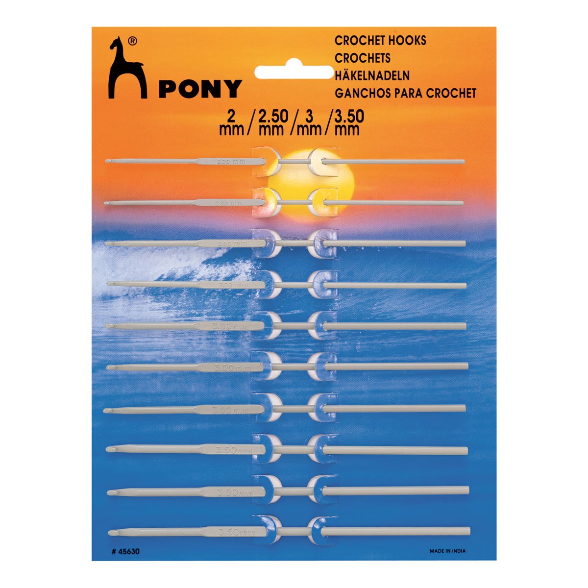 Pony Multi Crochet Hooks Various Sizes