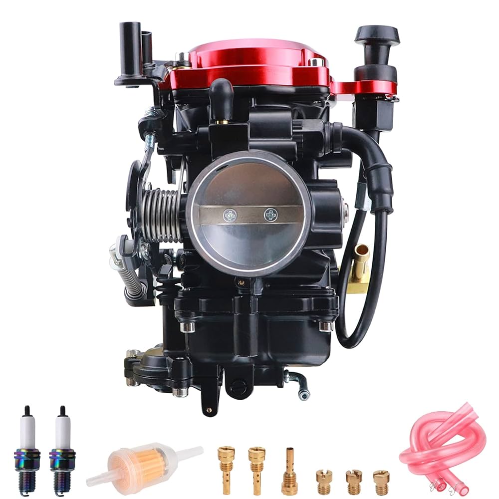 RICO *。゜XSーS CV40 Carburetor with Choke Cable, for Harley Davidson Sportster XL