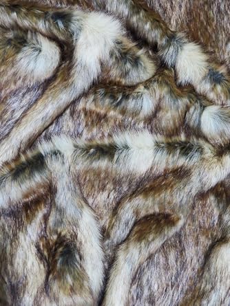 Assorted Faux Fake Fur Animal Short/Long Pile Coat Costume Fabric Sold By The Yard DIY Scarfs Rugs Accessories Fashion Canadian Fox