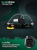 Vista 7 de SCITOO Elevalunas eléctrico con motor para Jaguar XF 2009, 2010, 2011, 2012, 2013, 2014, 2015 para Jaguar XF, 2010-2015 para Jaguar XFR, 2013-2015