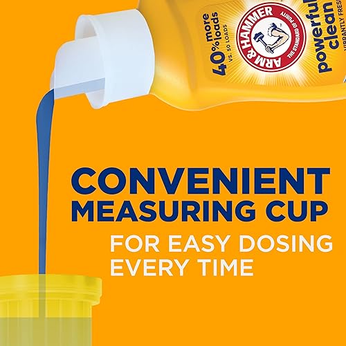 Miniatura 9 de Arm & Hammer Clean Burst, detergente líquido para ropa de 105 cargas, 105 onzas líquidas