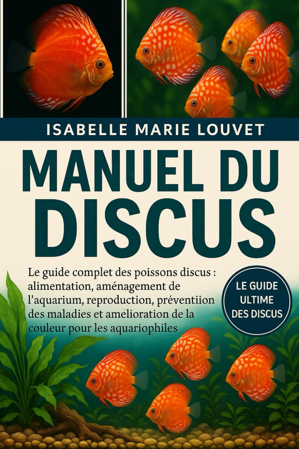 MANUEL DU DISCUS: Le guide complet des poissons discus : alimentation, aménagement de l’aquarium, reproduction, prévention des maladies et amélioration de la couleur pour les aquariophiles.