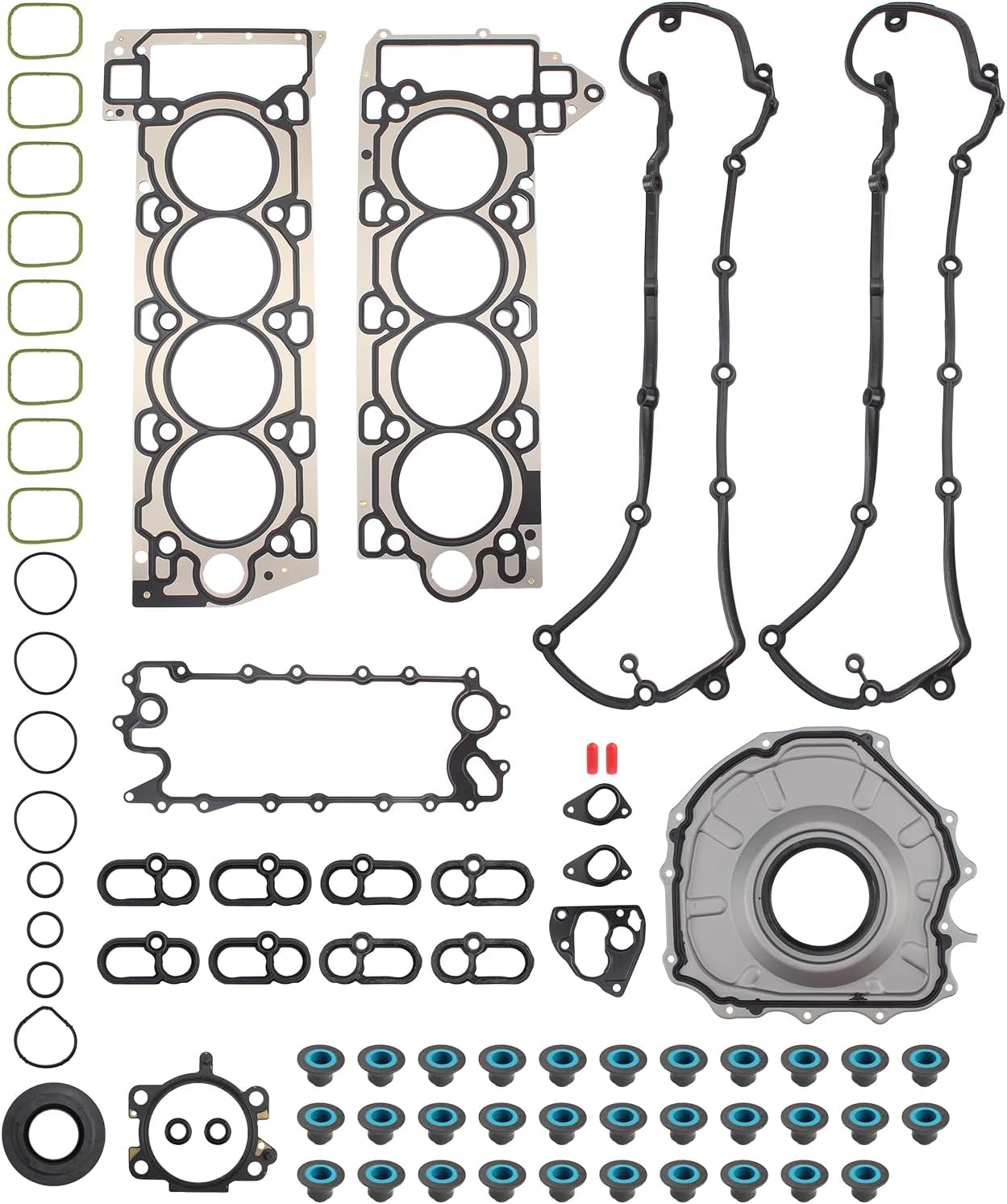 AJ133 Cylinder Head Gasket Set for Jaguar F-Pace F-Type XE XJ XFR XKR Land Rover Range LR4 5.0L V8 2010-2020