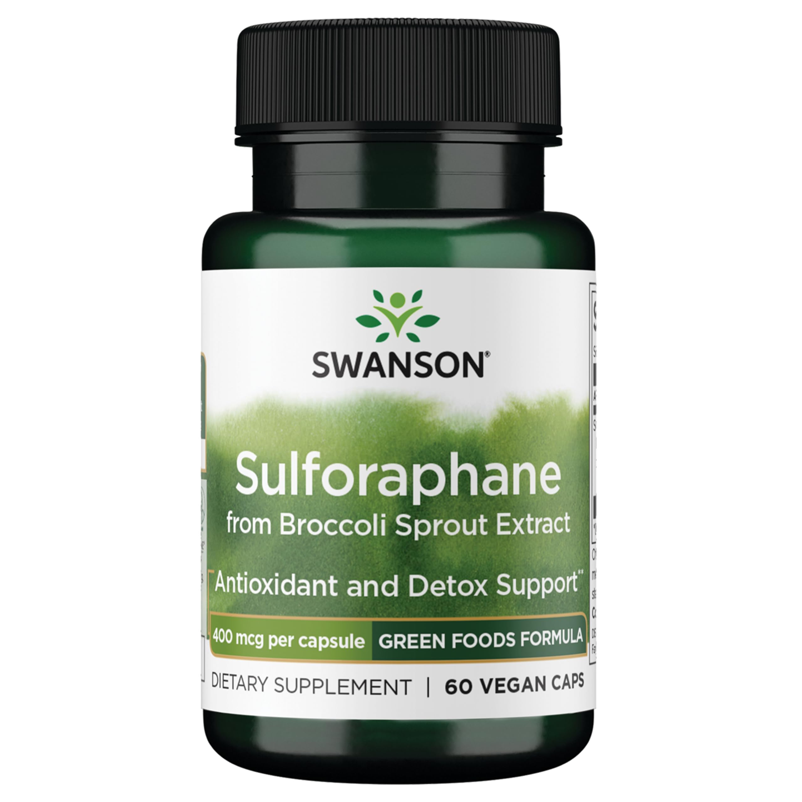 Swanson 0.4% Sulforaphane Supplement for Liver Support, Broccoli Sprouts