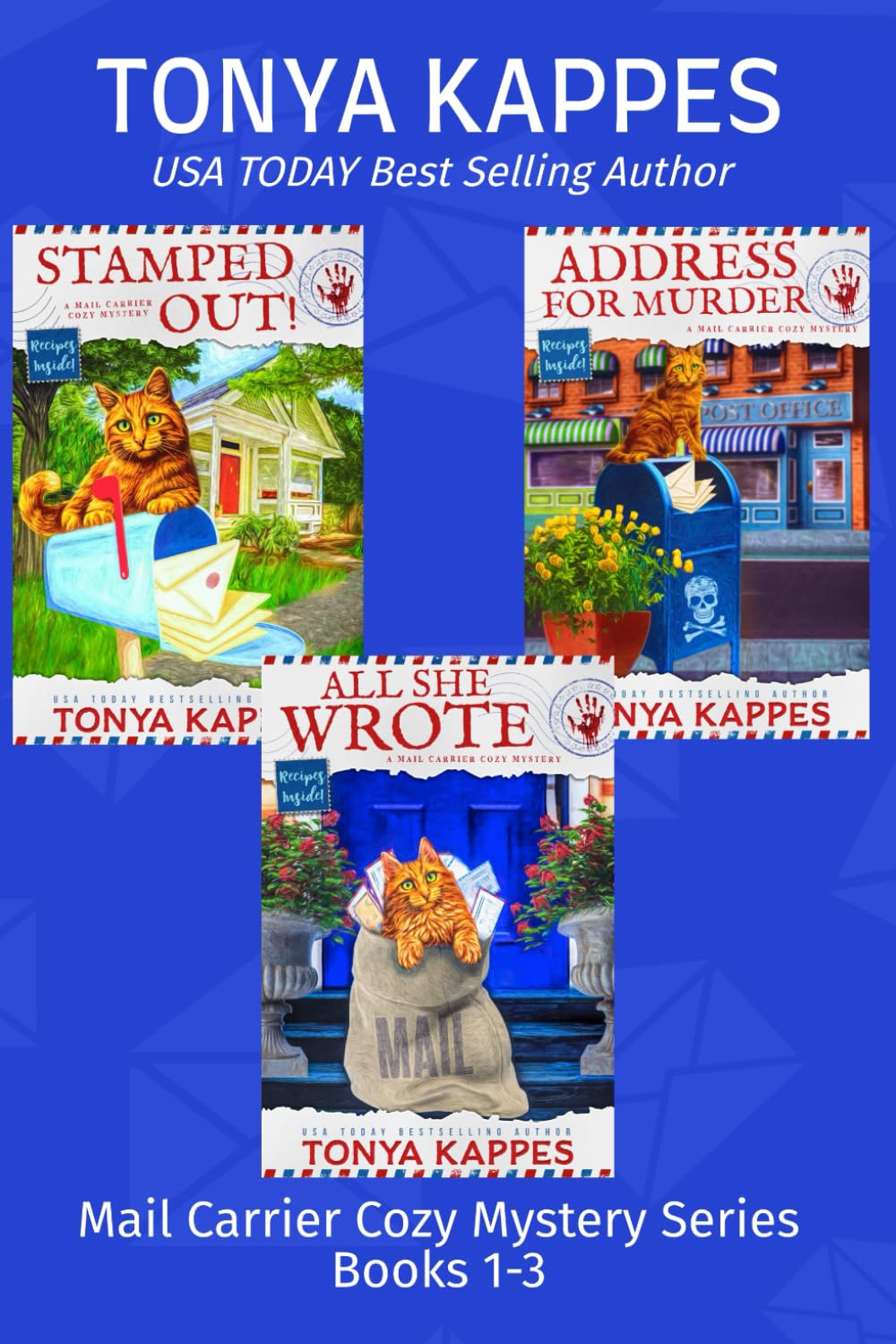 A Mail Carrier Cozy Mystery Books 1 - 3 (Tonya Kappes Books Cozy Mystery Collections)