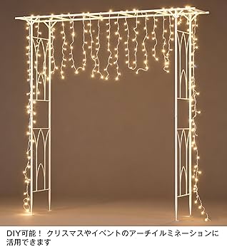 Amazon | Susire パーゴラ ガーデンアーチ バラ フラワーアーチ