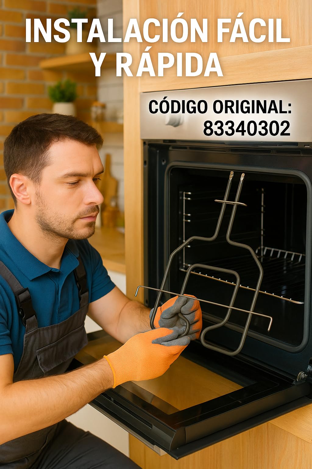 Recamania Resistencia Superior Grill para Horno TEKA 83340302