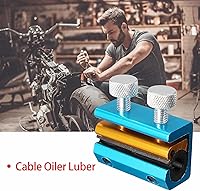 Vista 7 de Herramienta de lubricación de cable azul, herramienta de lubricación de cable, extractor de acelerador, herramienta de ajuste de reabastecimiento