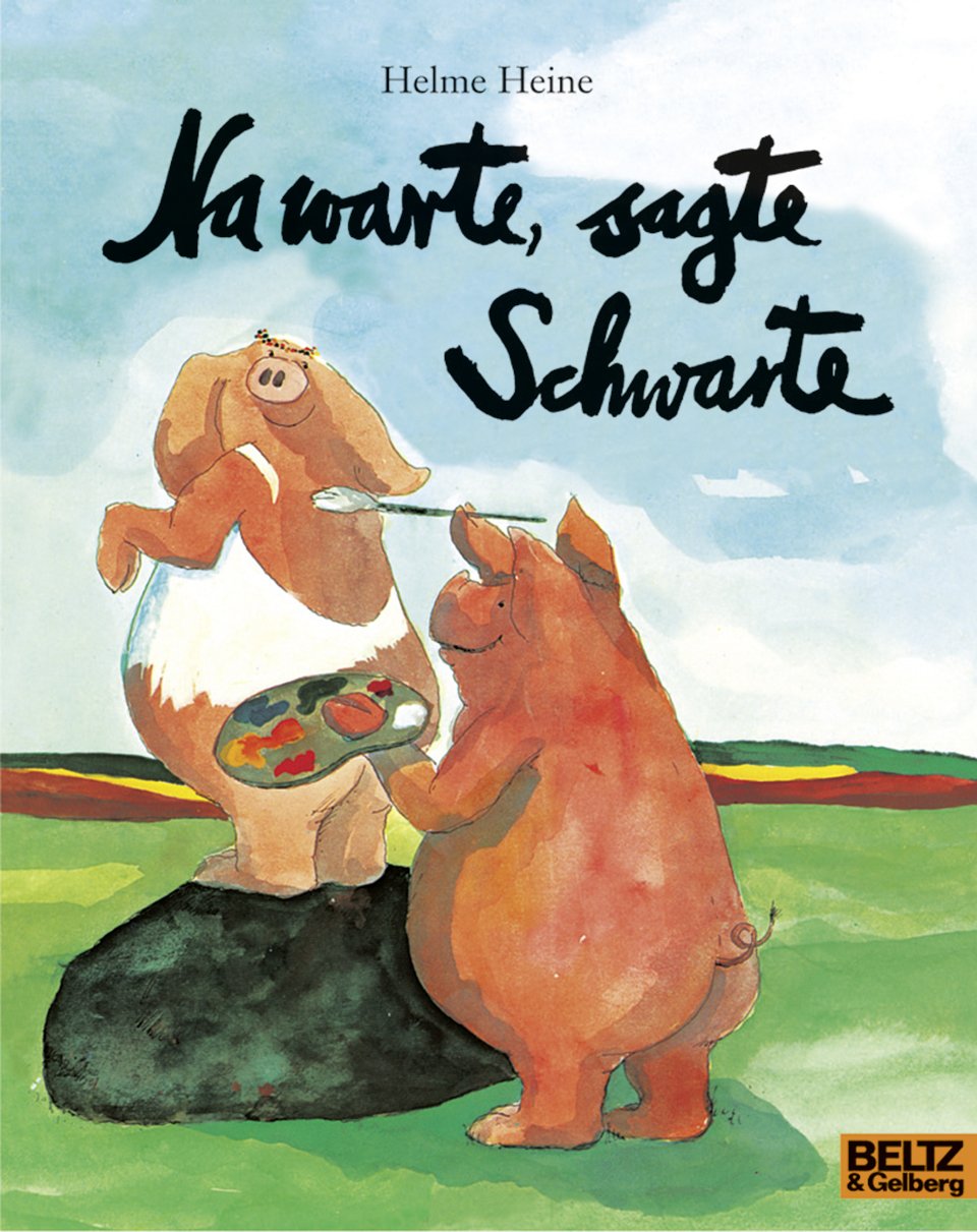 Na warte, sagte Schwarte: Vierfarbiges Bilderbuch