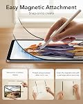 ESR Paper-Feel Magnetic Screen Protector for iPad 11th/10th Generation A16 (11/10.9 Inch, 2025/2022), Write and Draw Like on Paper, Detachable and Reusable, Compatible with Tempered Film, Anti-Glare