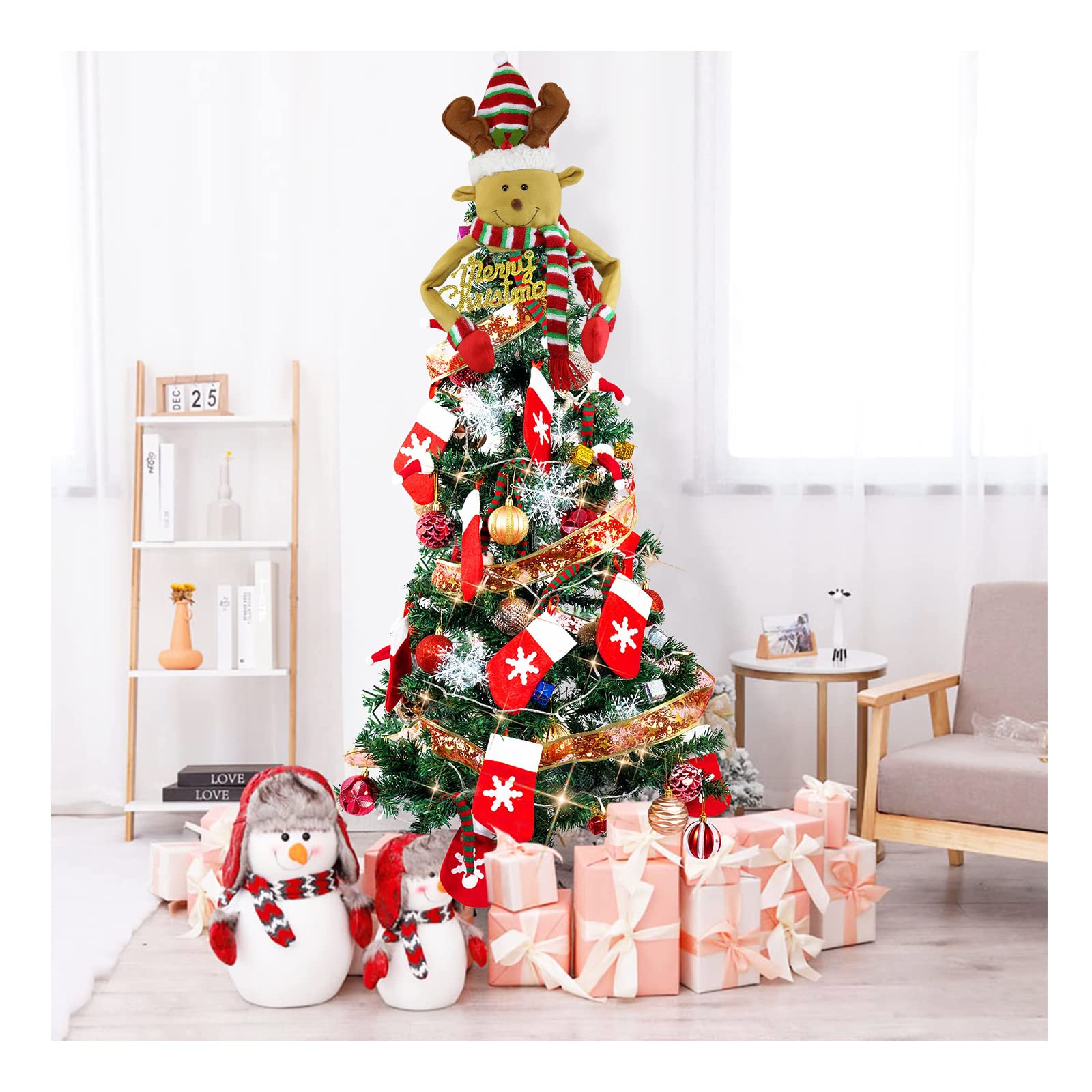 Amazon.co.jp: クリスマスツリー オーナメント 雪だるま クリスマス