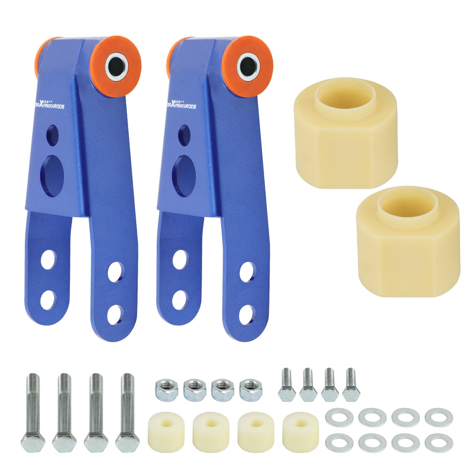 maXpeedingrods 3" vorne + 2" hinten Höherlegungskit Level Lift Kit für Jeep Cherokee XJ 4WD 84-2001