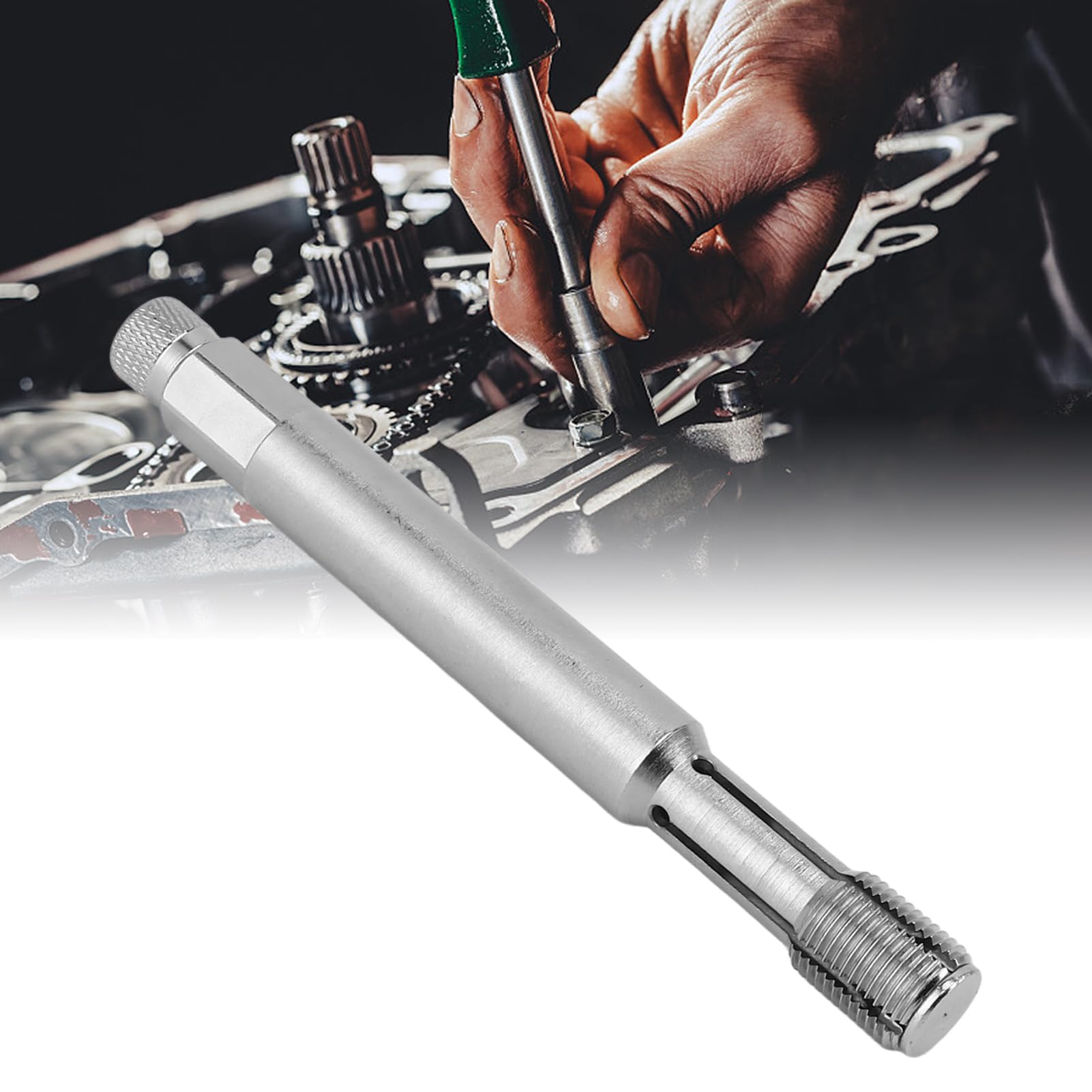 Natudeco Thread Repair Tool,Back Tap Thread Repair Tool,14mm Steel Spark Plug Thread Repair Kit for 0.551 Inch Threads