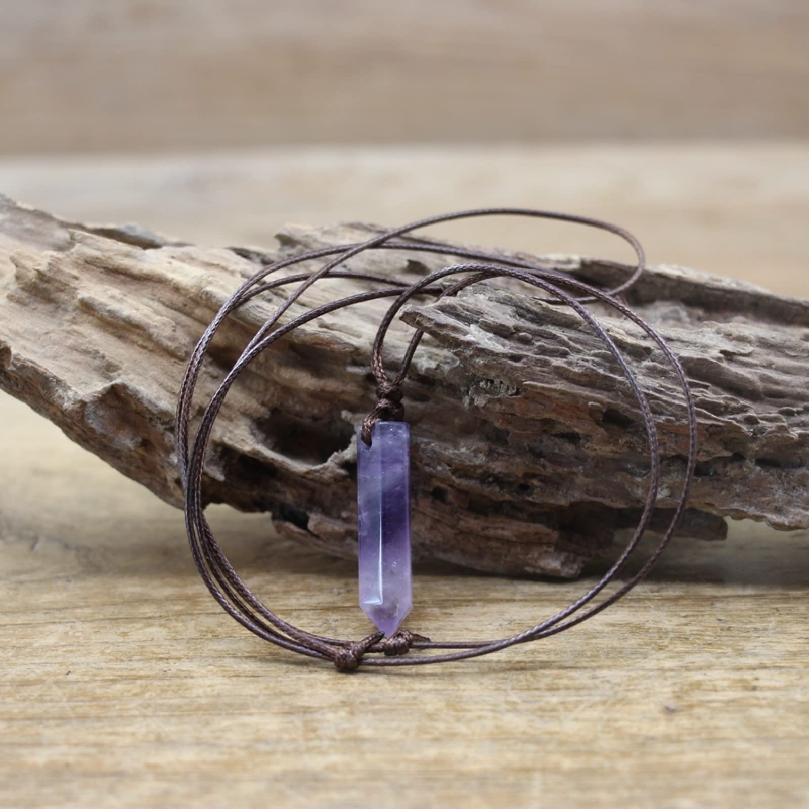 hangertje 40mm | kwarts | Natuursteen hangers | Love Circle - Kralen en
