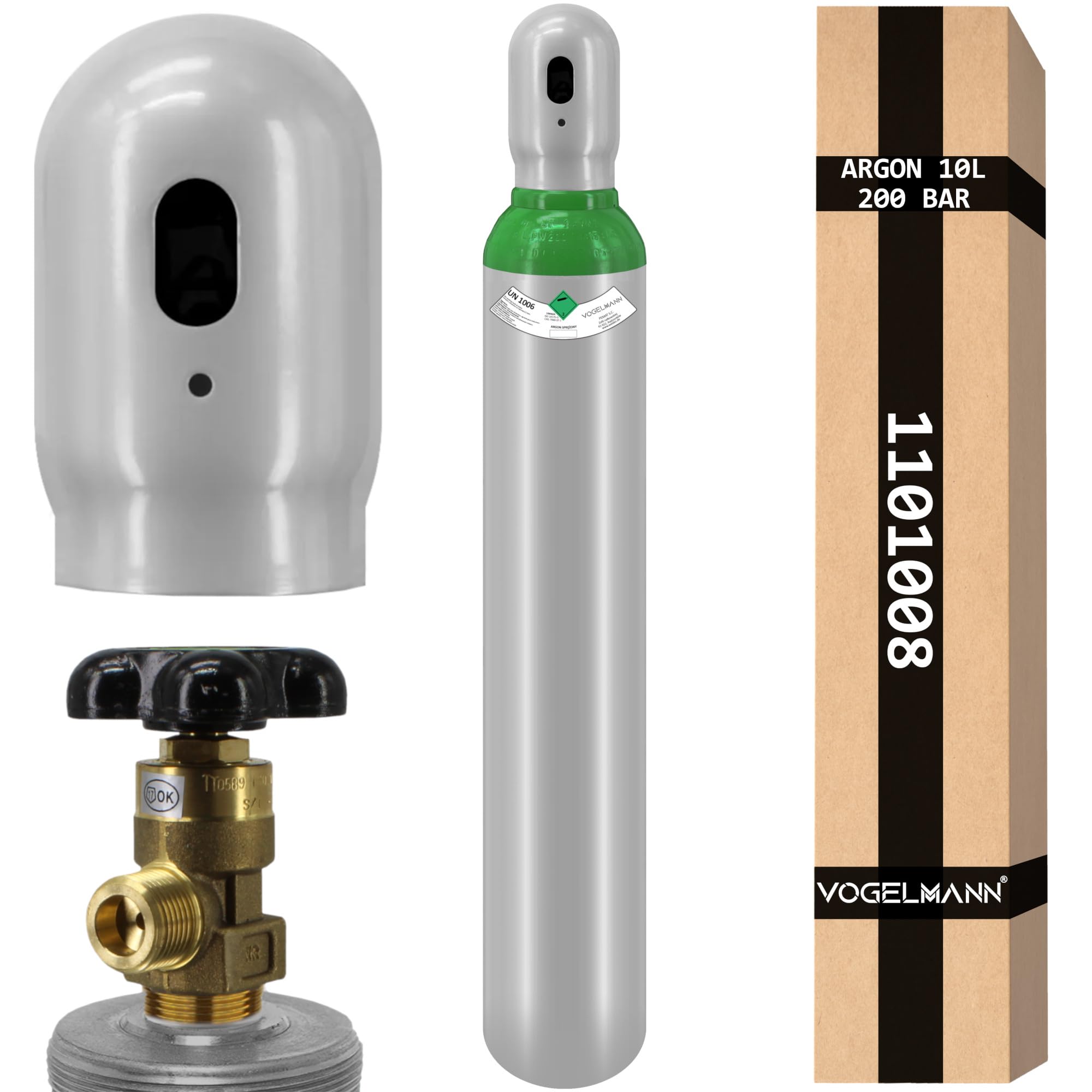 Scaldabagno A Gas Bosch Bombola Gas Argon Puro 100% Per Saldatura | 8 Litri, 200 Bar, Piena - Marca Silesiangaz Piastra A Gas - Foto 3