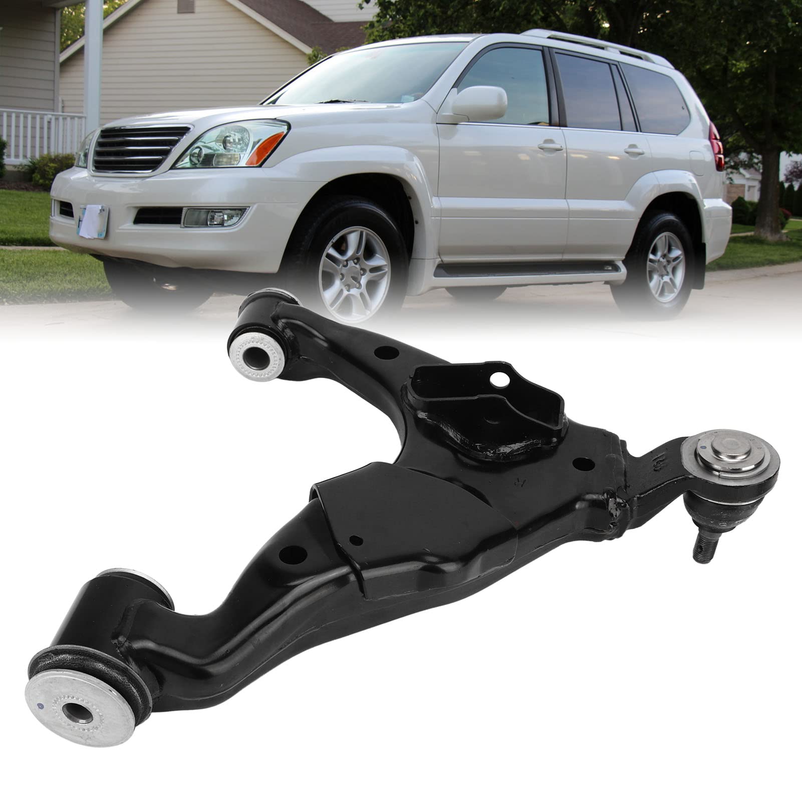Przedni Dolny Wahacz Zawieszenie Metalowe o Wysokiej Wytrzymałości do FJ Cruiser 2007-2009 i 2003-2009 1 Jednostka