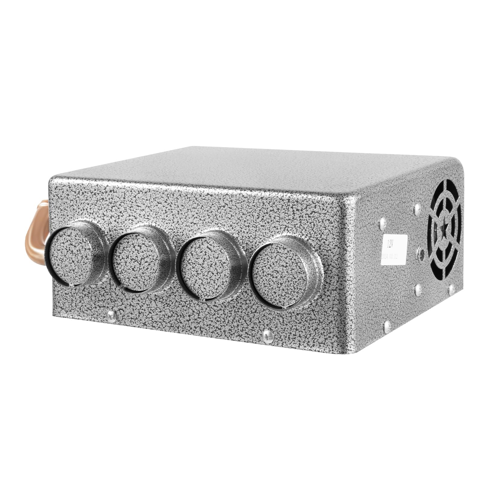 Calentador de coche portátil de 12 V, con 4 orificios de ventilación, para coches, camiones, barcos, caravanas, furgonetas