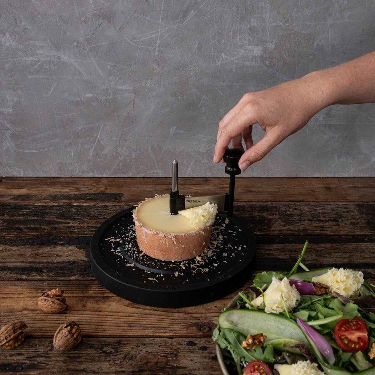 Boska Holland Black Plastic Girolle Cheese Curler Amsterdam