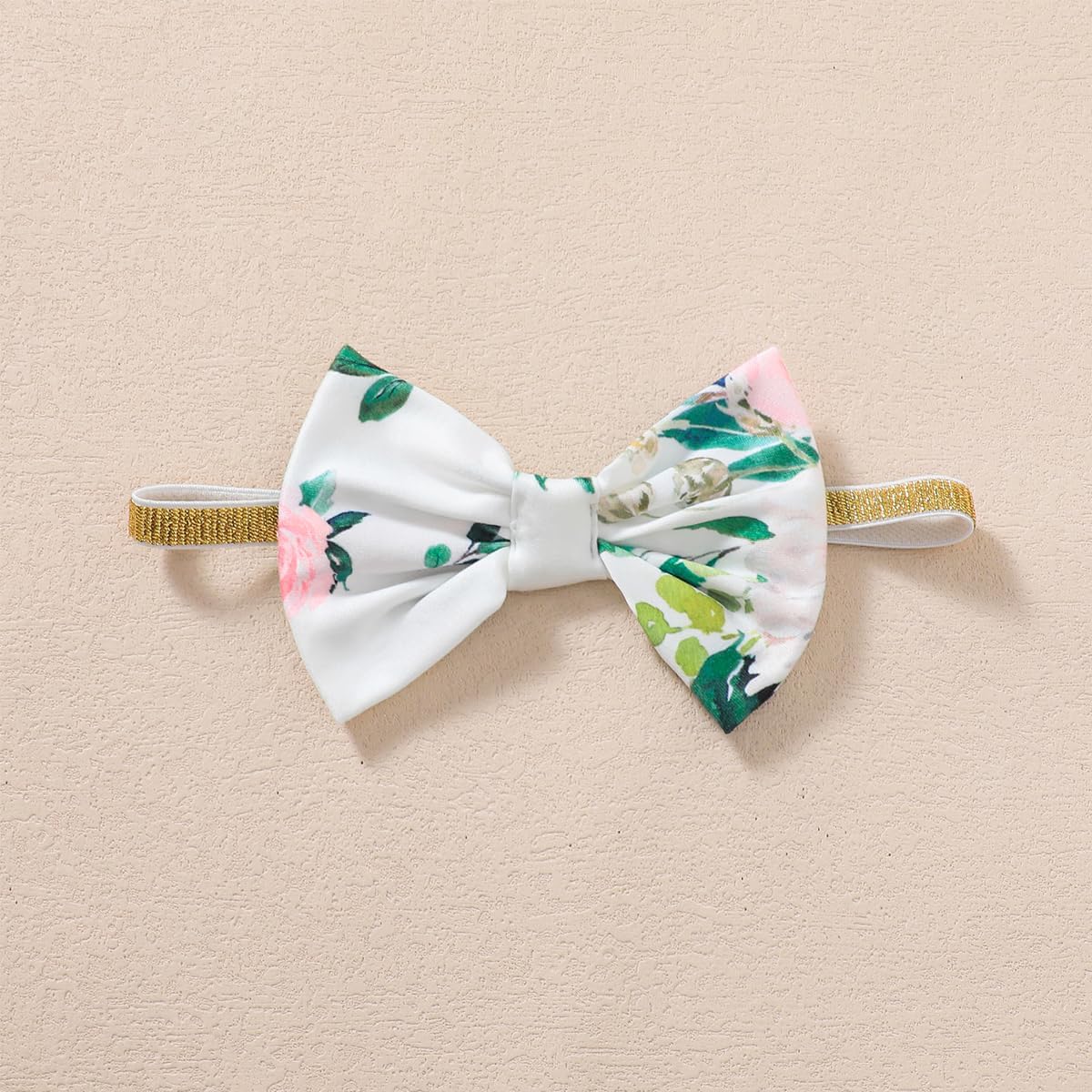 BIRTHDAY SHARK Big Sister Little Sister Matching Outfit Girl Floral Outfit Set Green Ruffle Top with Bow Headband