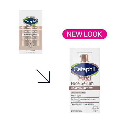 Miniatura 2 de Cetaphil Healthy Renew - Suero facial antienvejecimiento de 1 oz, suero alternativo al retinol para cara con niacinamida y péptidos, cuidado de la