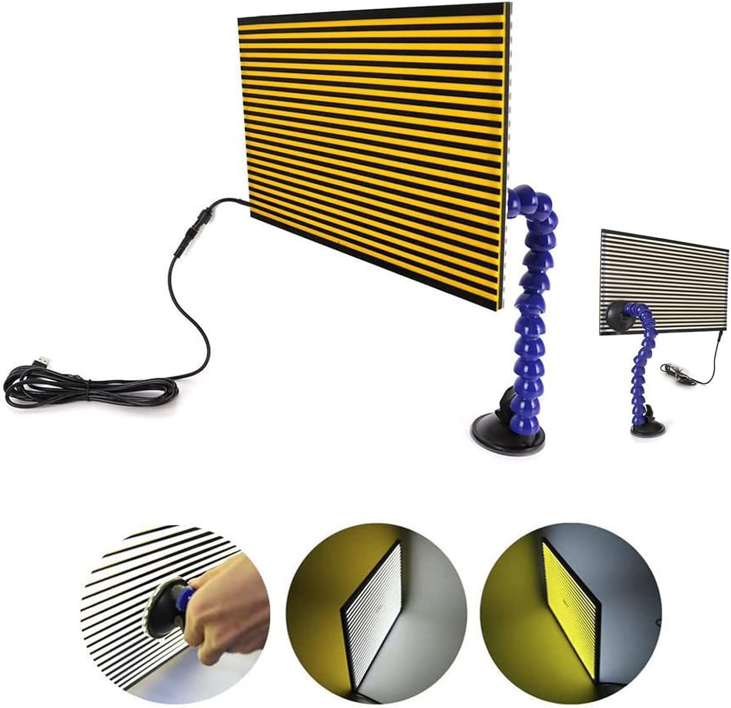 Tgzwme Paintless Dent Repair LED Line Board Double Stripe Reflector Board with