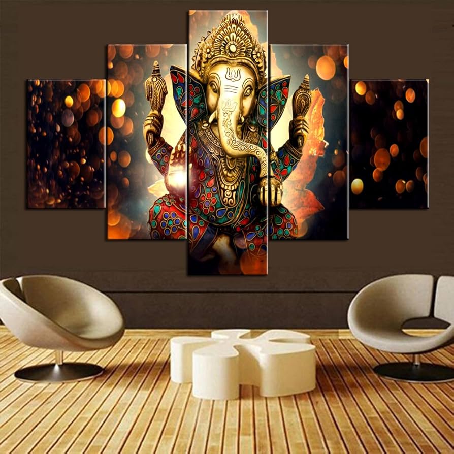 Canvas Printed Wall Art Posters and Prints 5 Pieces/Pannel Wall