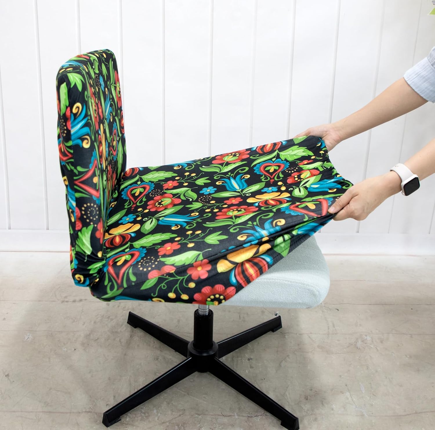 アームレスオフィスチェアカバー、ストレッチミッドバッククリスクロスワイドシートチェアプロテクターカバー、ホテル、宴会ホームデコレーシ 5個 アームレス シートカバー 調整可能な リクライニングチェア 側 グリッパー 取り外し可能な 透明 オフィスチェア保護カバー ... アームレスクリスクロスチェアカバープロテクター 伸縮性 取り外し可能 ワイドシート 椅子カバー ミッドバック コンピューターデスク