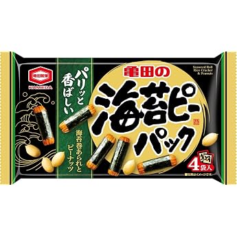 Kameda Seika Seaweed Pea Pack, 3.0 oz 85 g x 12 Bags
