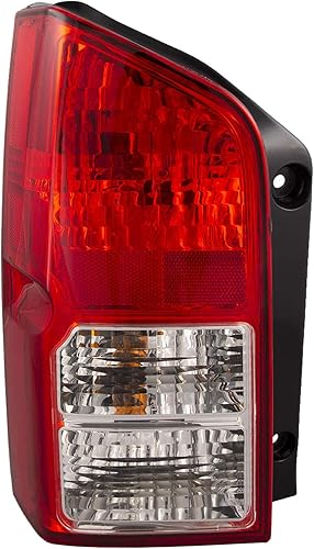 HEADLIGHTSDEPOT Luz trasera compatible con Nissan Pathfinder 2005-2012, incluye luz trasera izquierda del lado del conductor