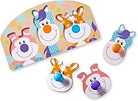 Vista 5 de Melissa & Doug First Play - Rompecabezas de madera de animales de granja (3 piezas)