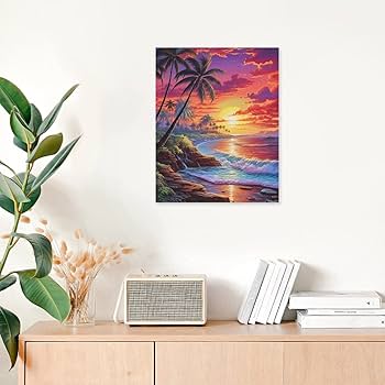 インテリア　絵画 アートパネル 60×80 水晶絵 XG2096 風水 並木道 金運 壁掛け