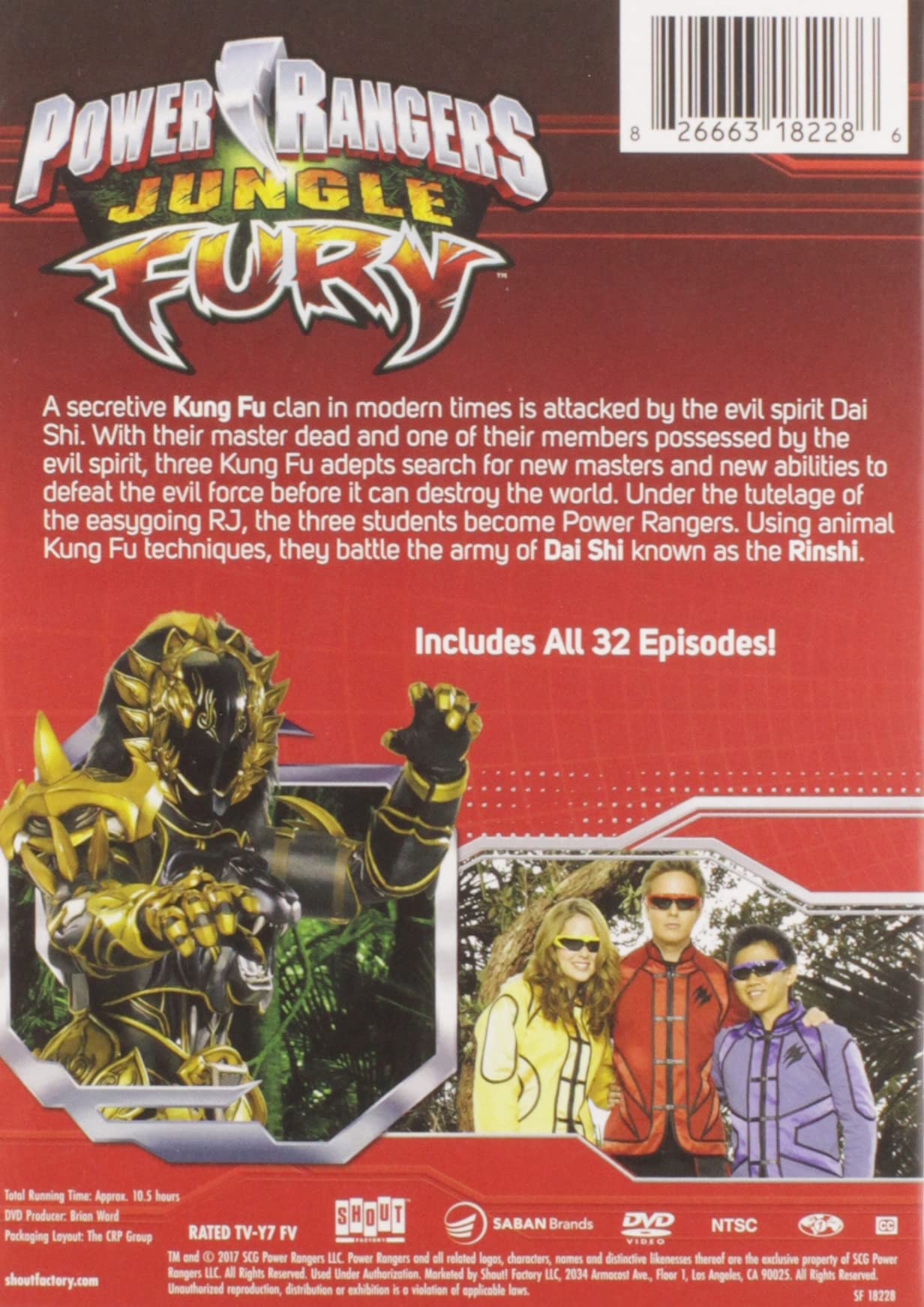 Power Rangers Jungle Fury The Complete Series Buy Online In Kenya At