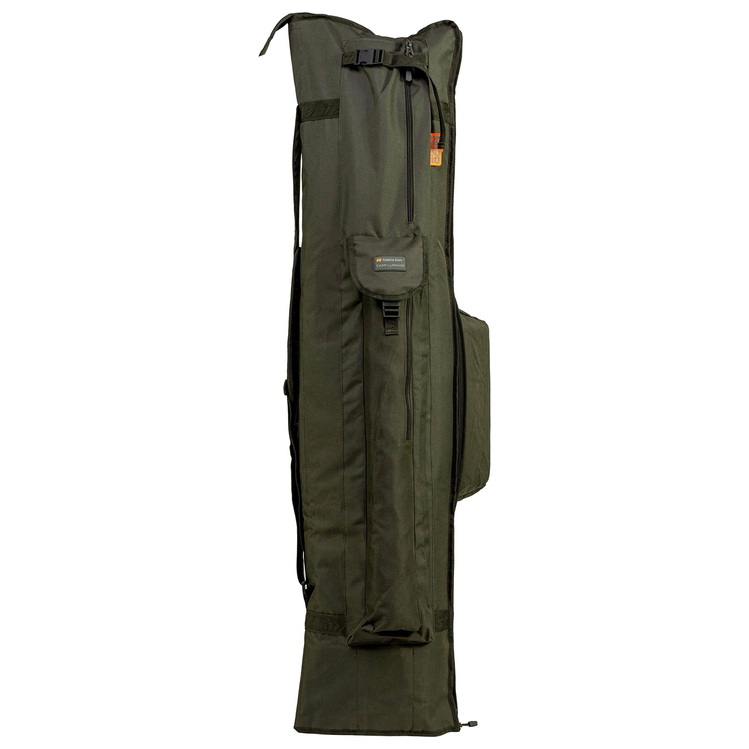Tandem Baits Enforcer Holdall Angeltasche Angelrute Karpfenruten-Tasche für Dreiteilige Rute Rutenfutteral Karpfen Angeln Tasche Karpfen Fischen Zubehör Ruten- und Rollenschutz Angelzubehör 12/13 Fuß