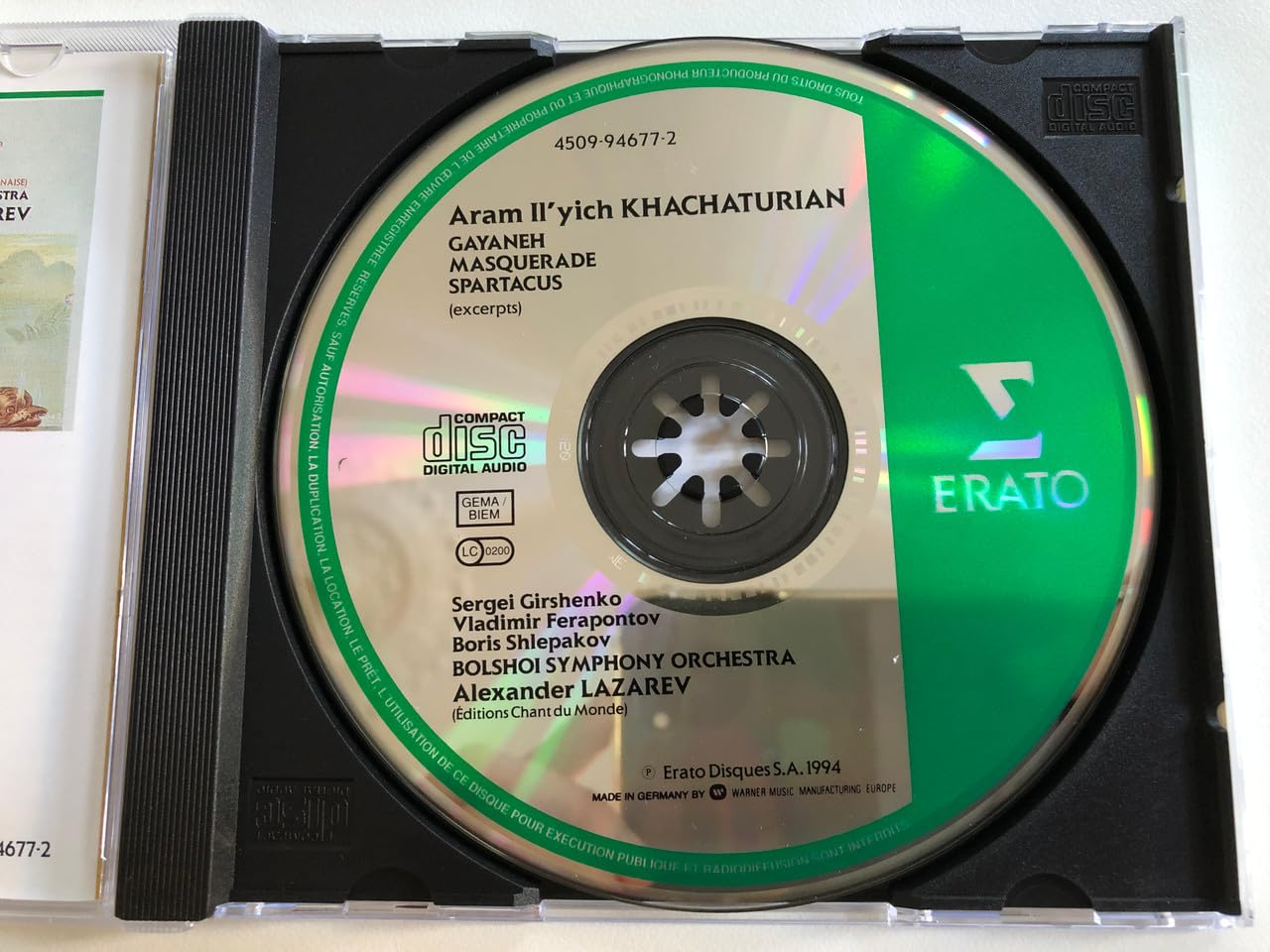 Khachaturian : Gayaneh (Sabre Dance) / Spartacus / Masquerade