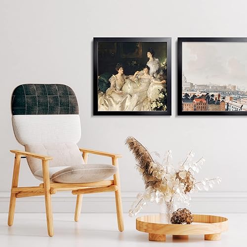 Miniatura 5 de LaVie Home Marco de fotos de 20 x 20 pulgadas, marco cuadrado con plexiglás de alta definición, marco de 20 x 20 pulgadas, marcos de póster de pared