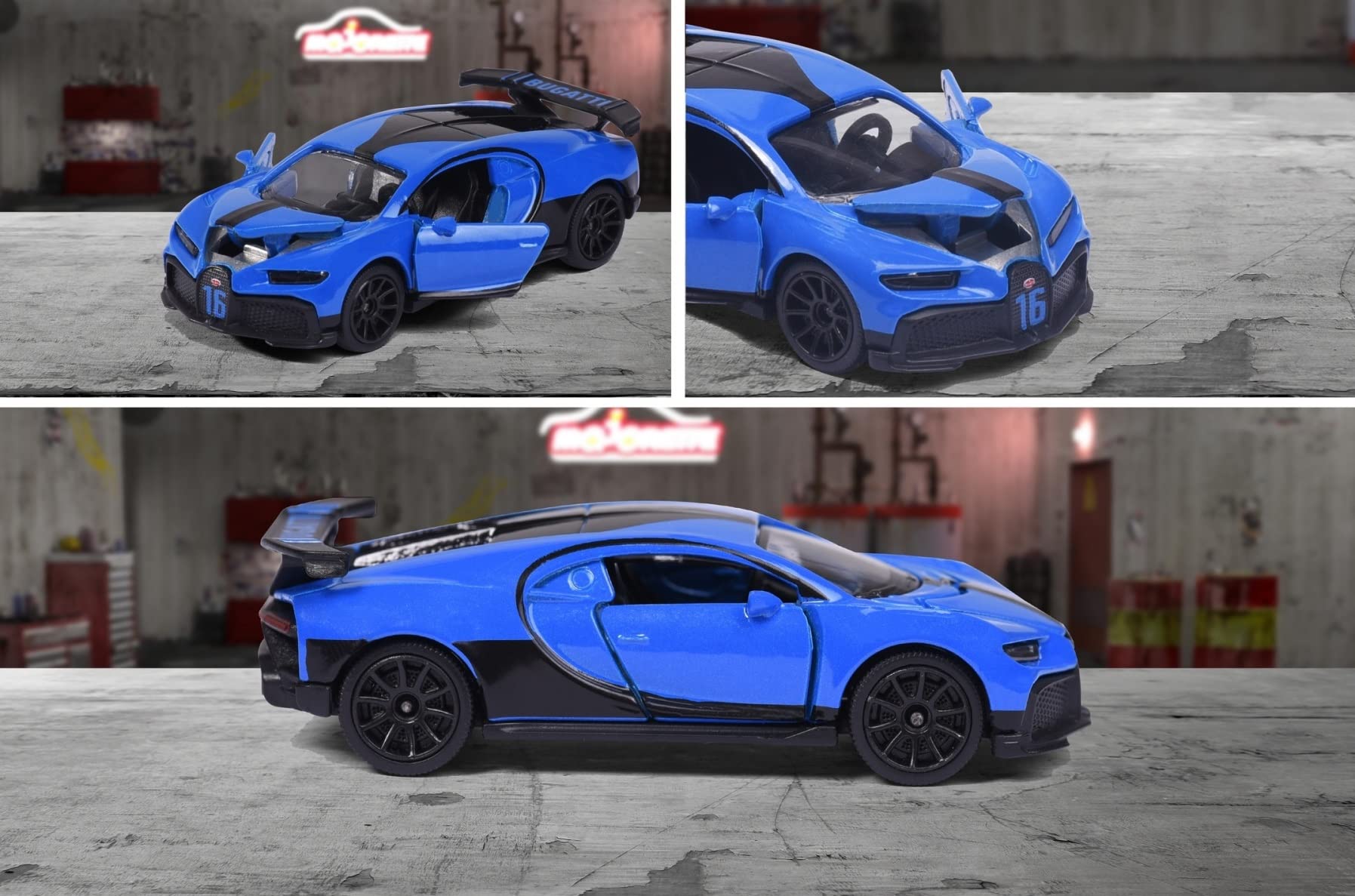 マジョレット BUGATTI Chiron Pur Sport 海外限定品‼️ Majorette Bugatti Chiron Pur Sport 2025 Collection Pink 1:65 (3