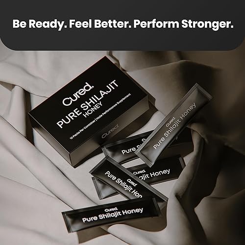 Miniatura 8 de Cured Palitos de miel Shilajit pura del Himalaya  Shilajit de máxima fuerza para hombres y mujeres con más de 85 minerales traza  para energía,