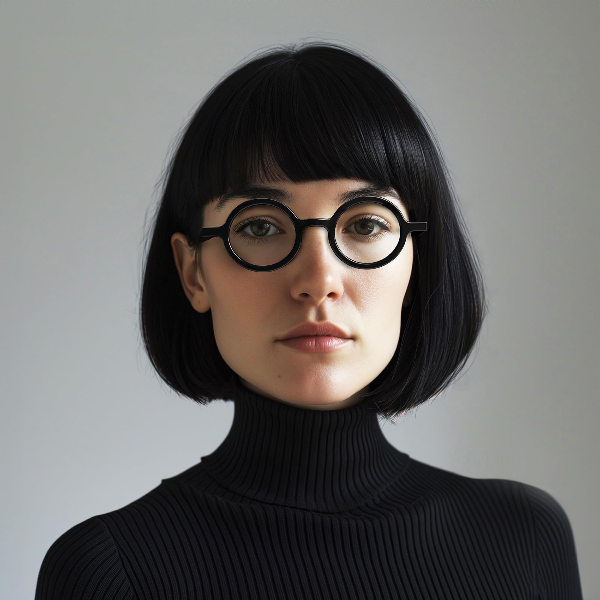 LONDON MOLE® Moley reading glasses, Gloss Black, 140 x 145 x 43 mm - Image 2