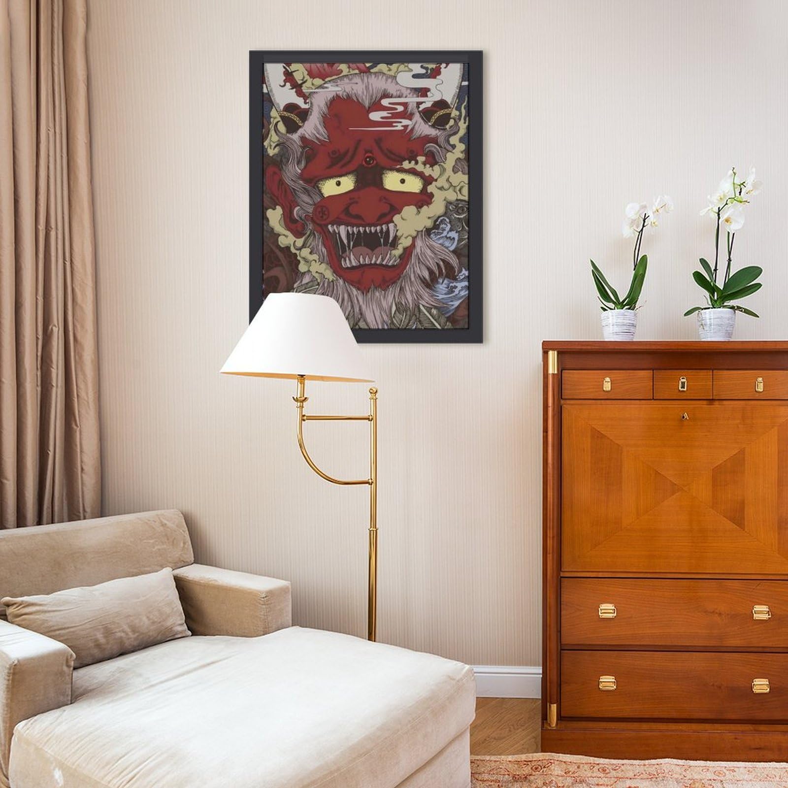 鬼が島　絵画　芸術　飾り　インテリア 鬼が島 絵画 芸術 飾り インテリア 71gzN2jzXaL._UF894