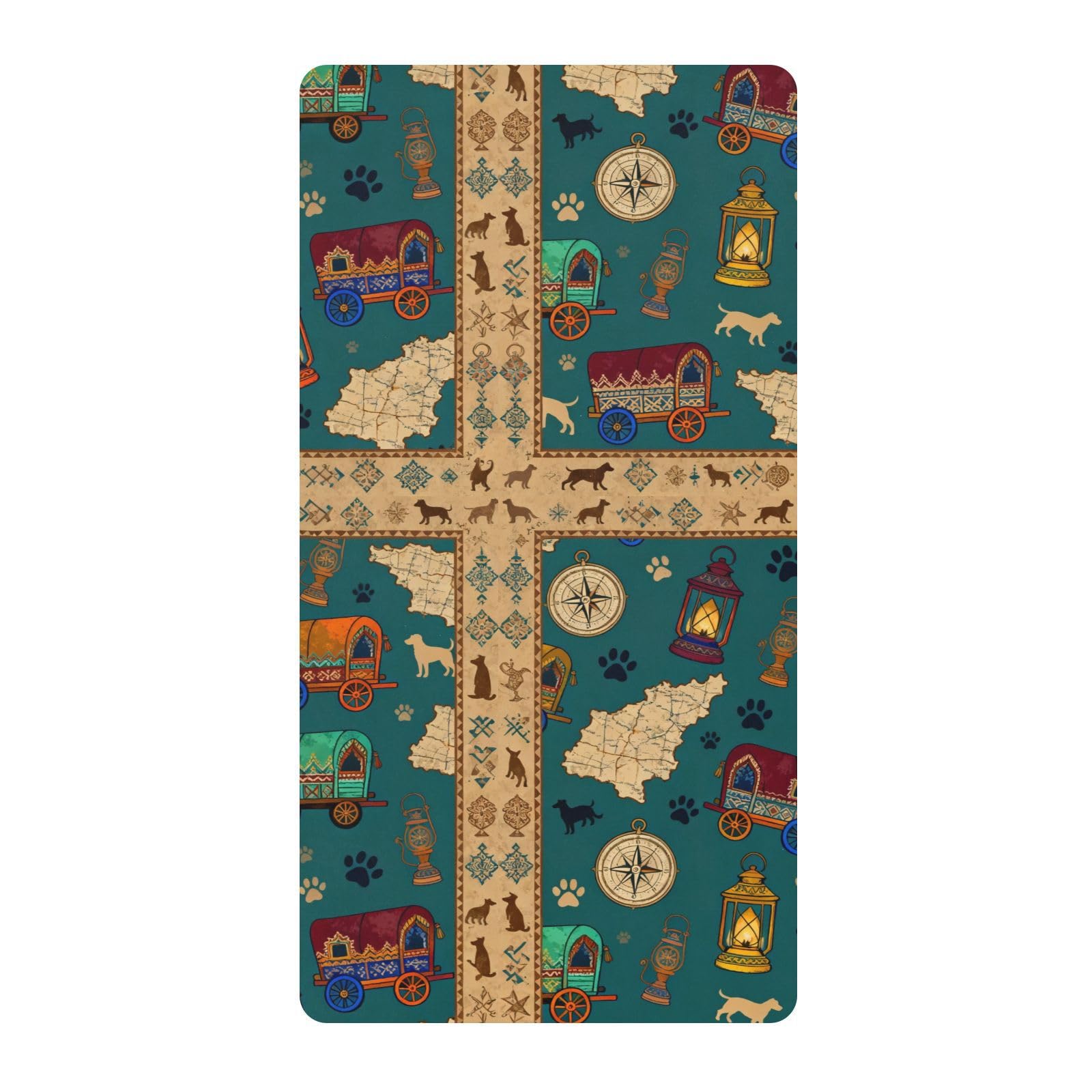Draps de lit de voyage coton doux universel crèche et animaux
