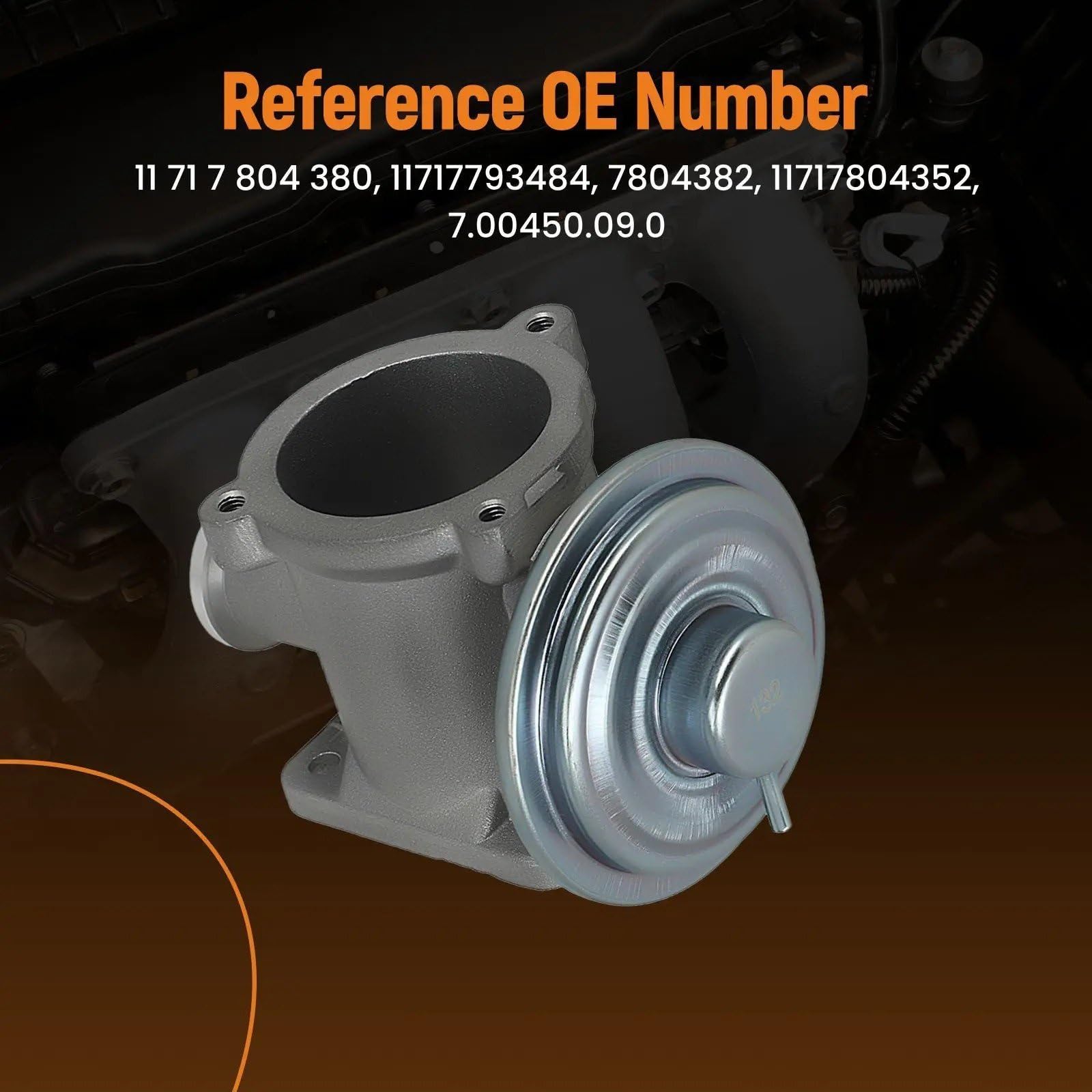 Válvula EGR Motor Para 7er 730d 730 Ld E65, E66, E67 Para X3 E83 Para X5 E53 Para X6 E70 E71 E72 11717793484 11717804352 Válvula EGR