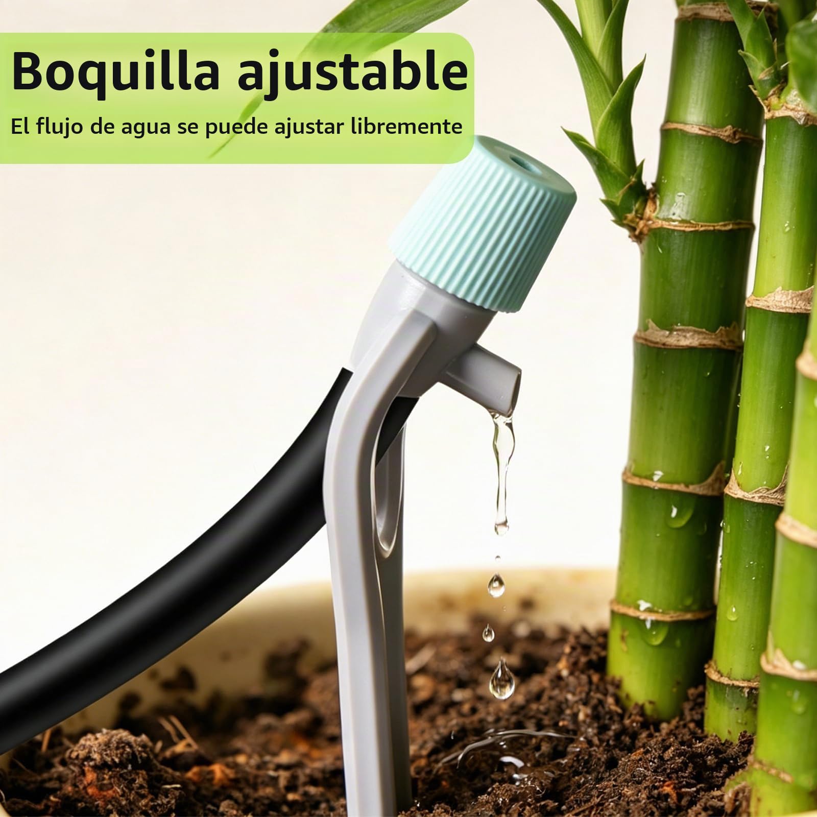 Sistema De Riego Automático Wifi, Sistema Inteligente De Riego Por Goteo De Doble Bomba, Controlable a Través De La Aplicación, Juego De Riego Por Goteo Ajustable, Adecuado Para Plantas Interiores