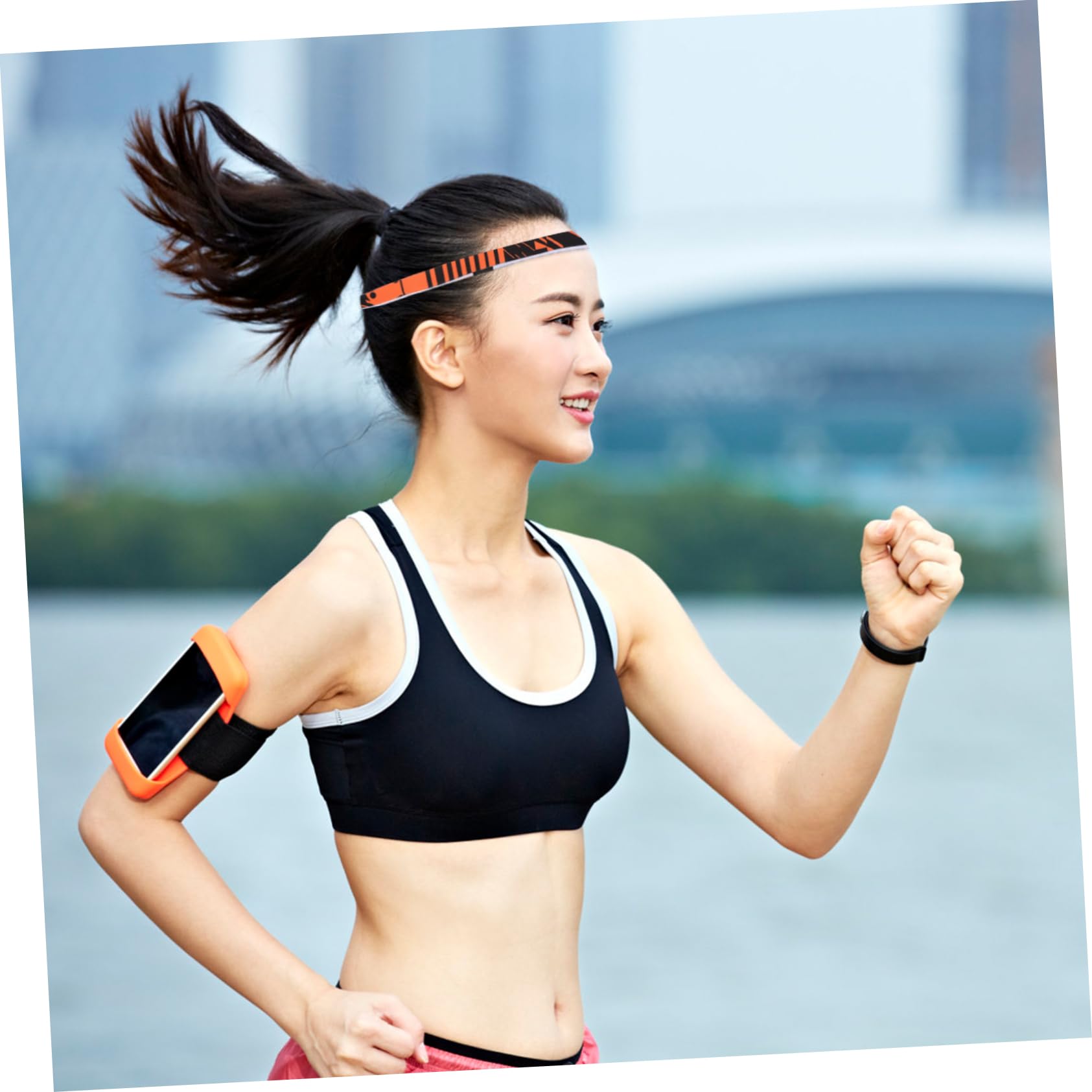 ABOOFAN 30stücke Slim Sport Haarbänder rutschfeste Schweißabsorbierende Stirnbänder Für Yoga Laufen Fitness Buntes Design Für Jeden Anlass Bequem Und Vielseitig