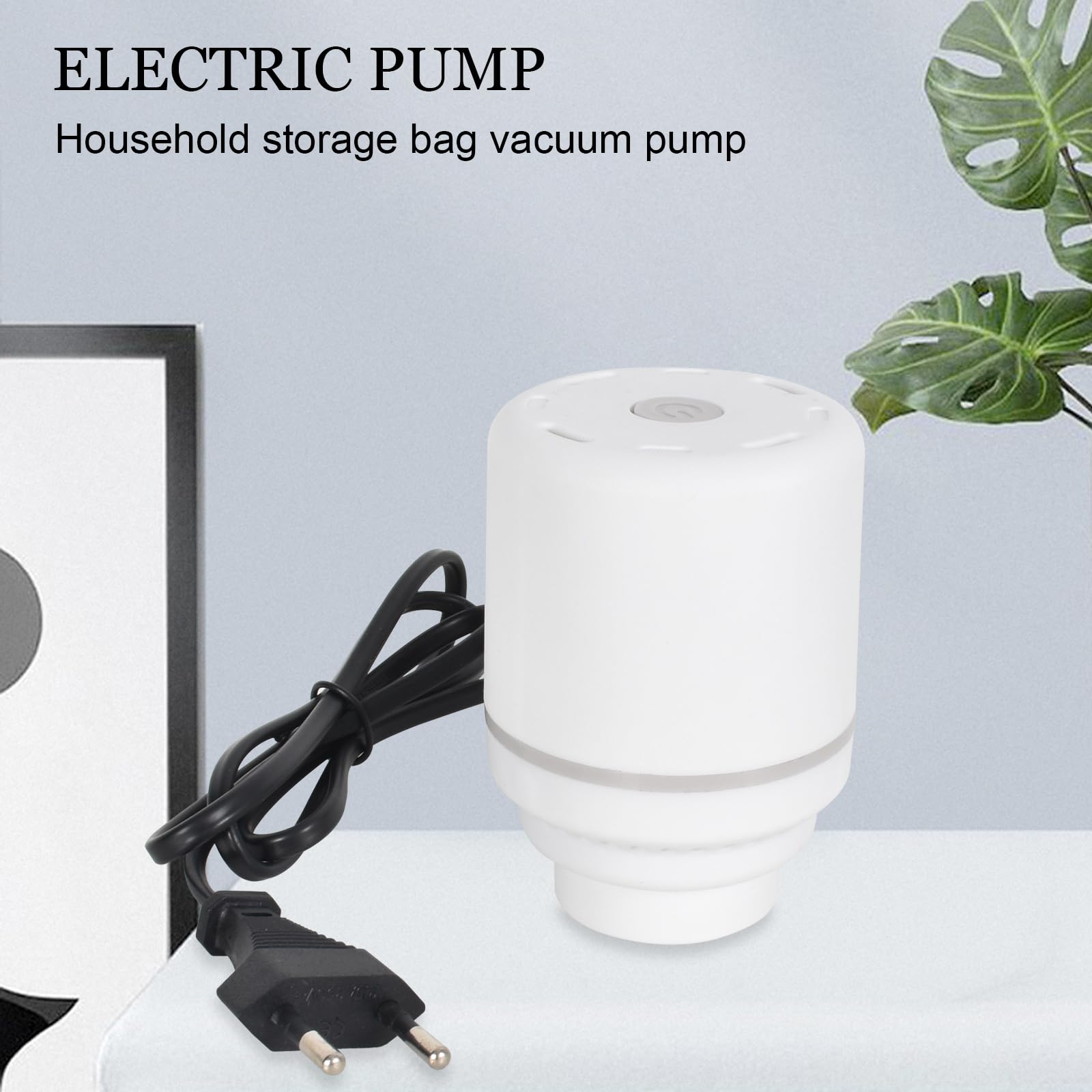 Worek Próżniowy Z Elektryczną Pompką Powietrza - 30 Pomp Próżniowych do Przechowywania - Przenośna, Lekka Pompa Kompresyjna do Ubrań, Koców, Poduszek, Kołder