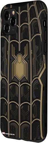 Miniatura 2 de Funda para iPhone 11 Pro Max Marvel Spider-Man No Way Home Negro y Dorado
